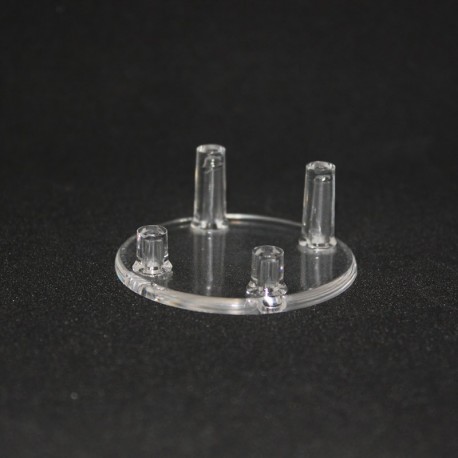 Support 4 plastic feet for supporting minerals diameter 45mm
